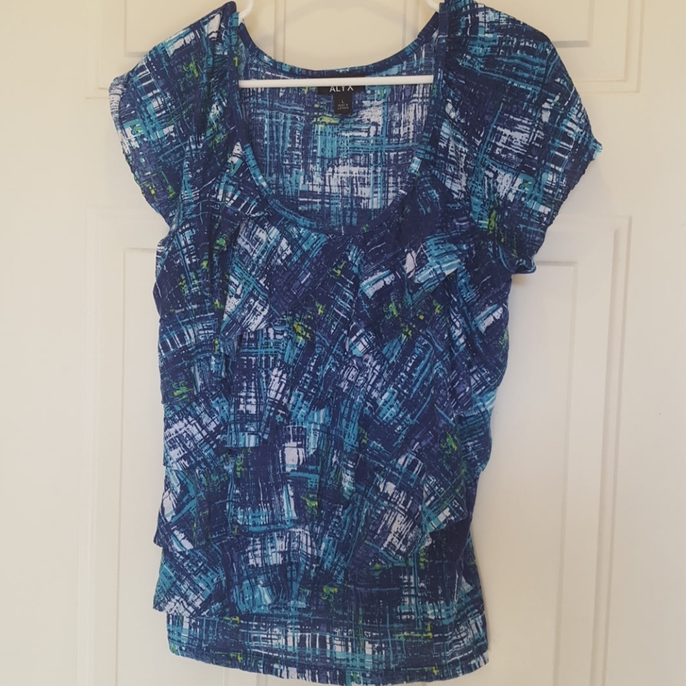 Alyx ruffle top short sleeve